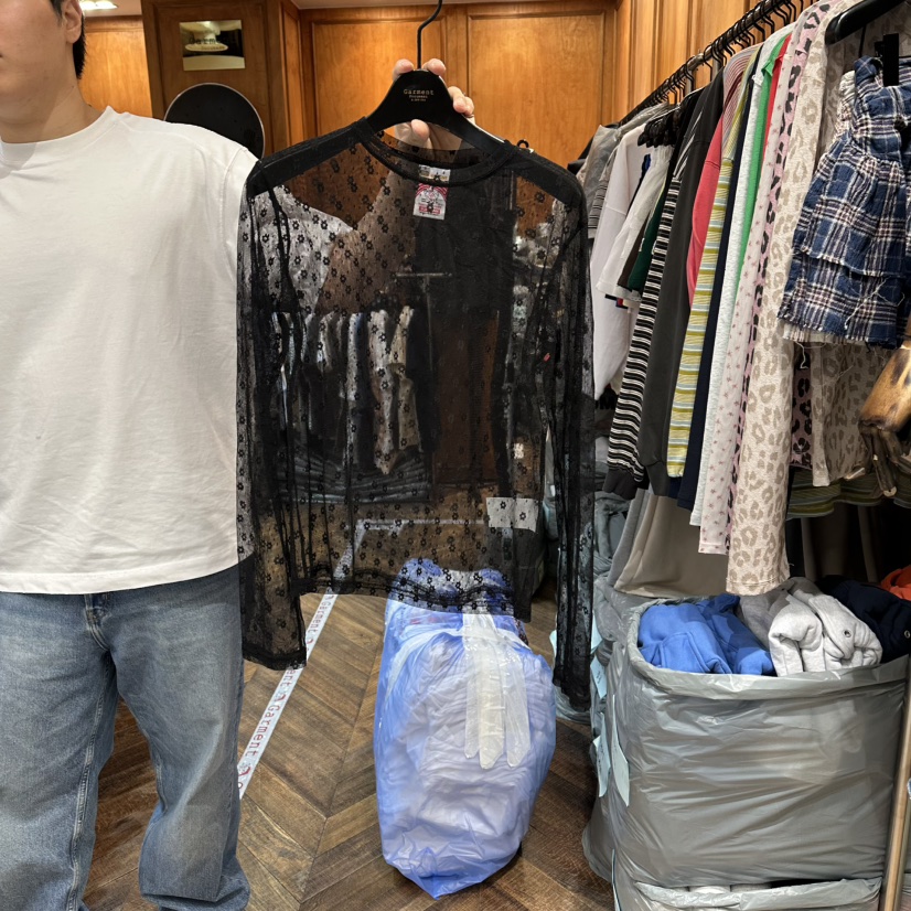 GARMENT-P韓國直郵女士新款時尚職業推薦休閑襯衫蕾絲衫GARMENT襯衫/蕾絲衫圖色3