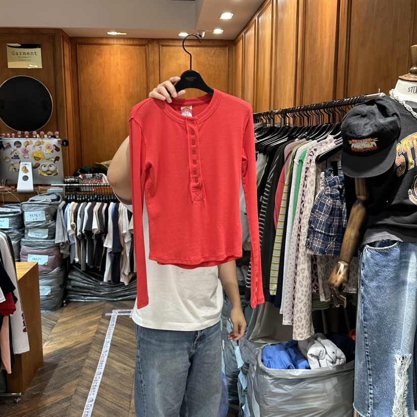 GARMENT-P韓國代購女裝新款職業時尚熱賣休閑人氣長袖T恤GARMENT長袖T恤圖色3