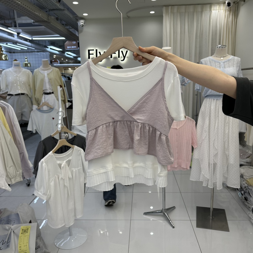 FLYFLY/LULULALLA/LIVE韓國代購女士新品人氣套裝兩件套FLYFLY/LULULALLA/LIVE套裝圖色2