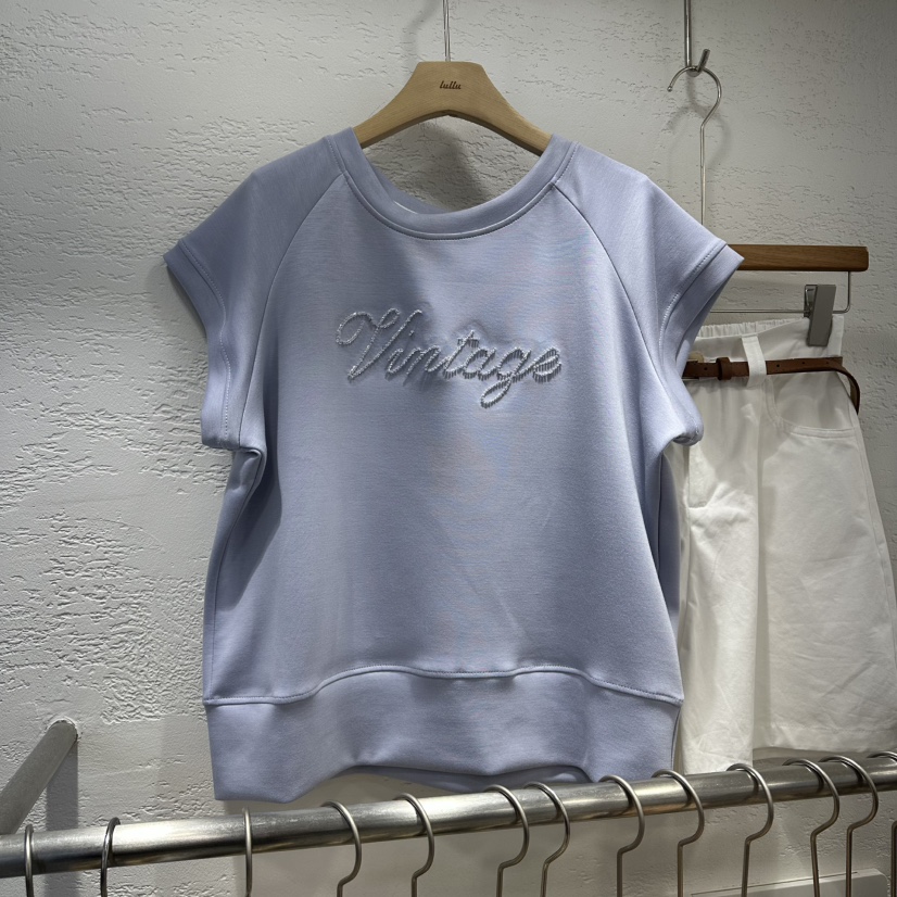 FLYFLY/LULULALLA/LIVE韓國代購女裝新款真品推薦T恤復古FLYFLY/LULULALLA/LIVET恤圖色1