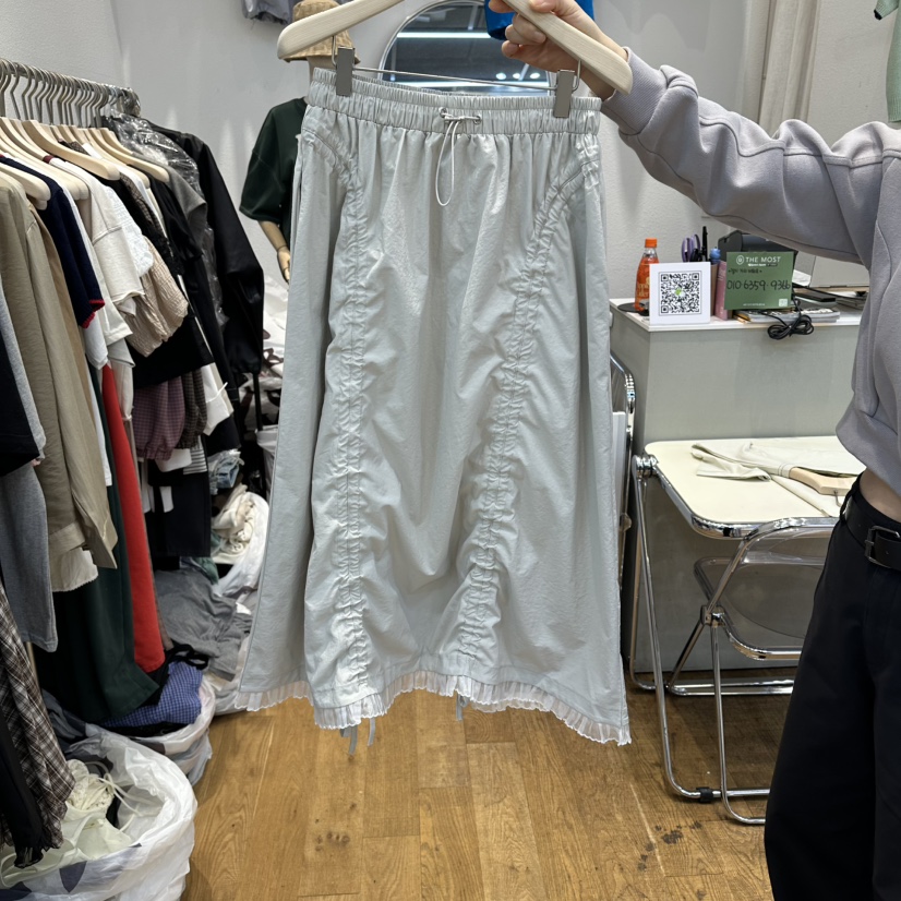 THE MOST-Q東大門代購女裝新品休閑推薦熱賣時尚職業長裙THE MOST長裙圖色1