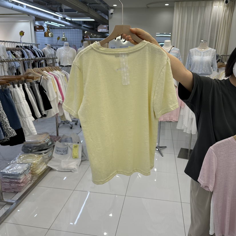 FLYFLY/LULULALLA/LIVE東大門實拍女裝新款職業人氣T恤FLYFLY/LULULALLA/LIVET恤