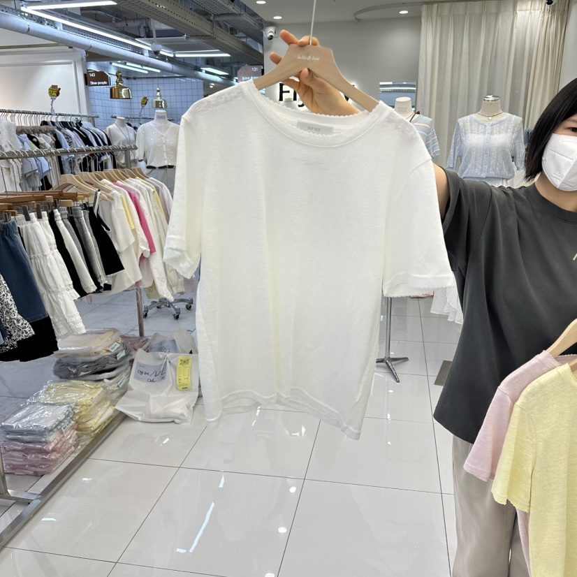 FLYFLY/LULULALLA/LIVE東大門實拍女裝新款職業人氣T恤FLYFLY/LULULALLA/LIVET恤圖色1