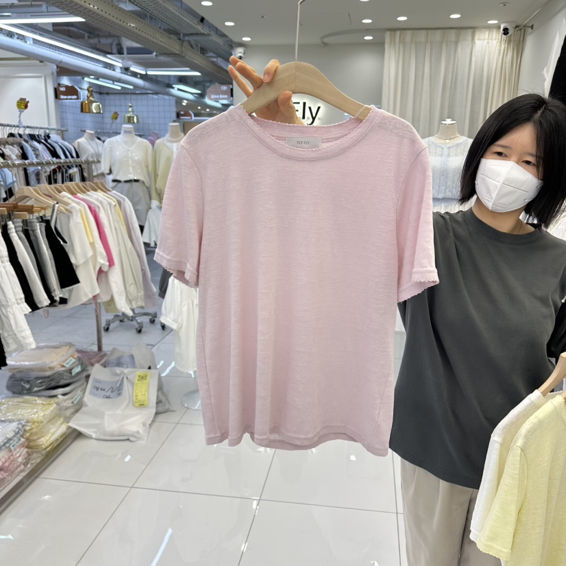 FLYFLY/LULULALLA/LIVE東大門實拍女裝新款職業人氣T恤FLYFLY/LULULALLA/LIVET恤圖色2