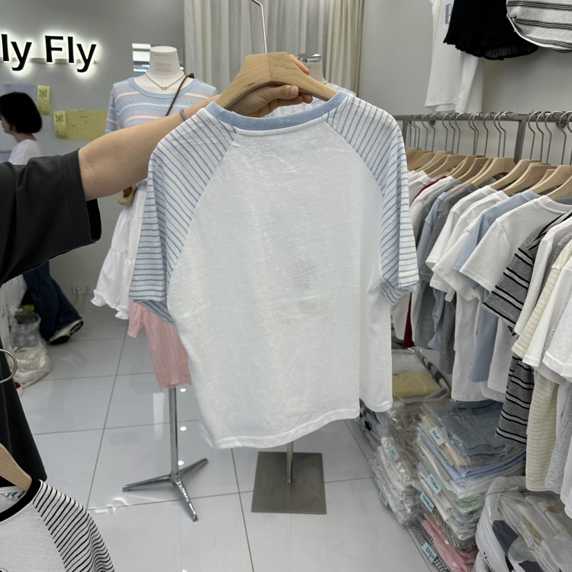 FLYFLY/LULULALLA/LIVE東大門直郵女士新款時尚真品T恤FLYFLY/LULULALLA/LIVET恤
