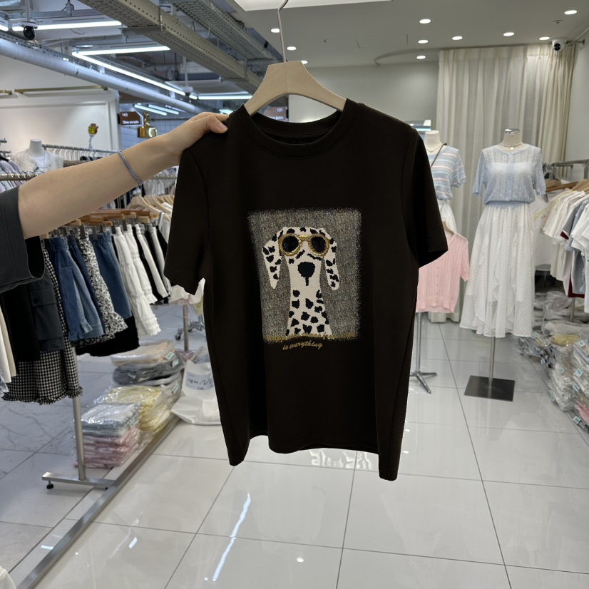 FLYFLY/LULULALLA/LIVE東大門直郵女裝新款真品人氣T恤FLYFLY/LULULALLA/LIVET恤圖色2