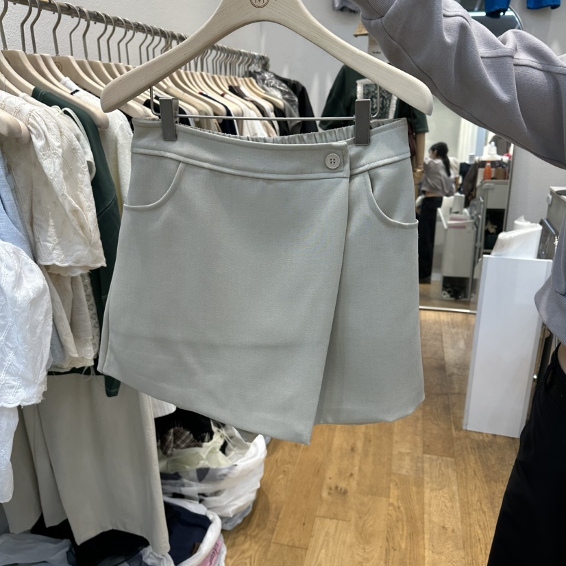 THE MOST-Q東大門代購女裝新品推薦休閑26春夏職業裙褲THE MOST裙褲圖色1