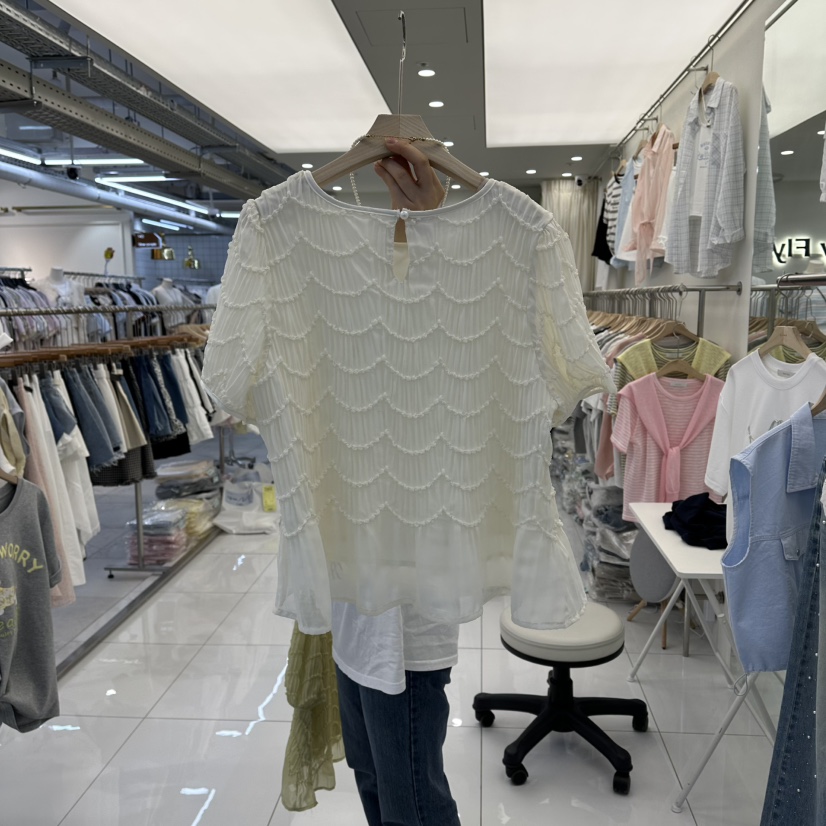 FLYFLY/LULULALLA/LIVE東大門直郵女士新款推薦襯衫蕾絲衫FLYFLY/LULULALLA/LIVE襯衫/蕾絲衫