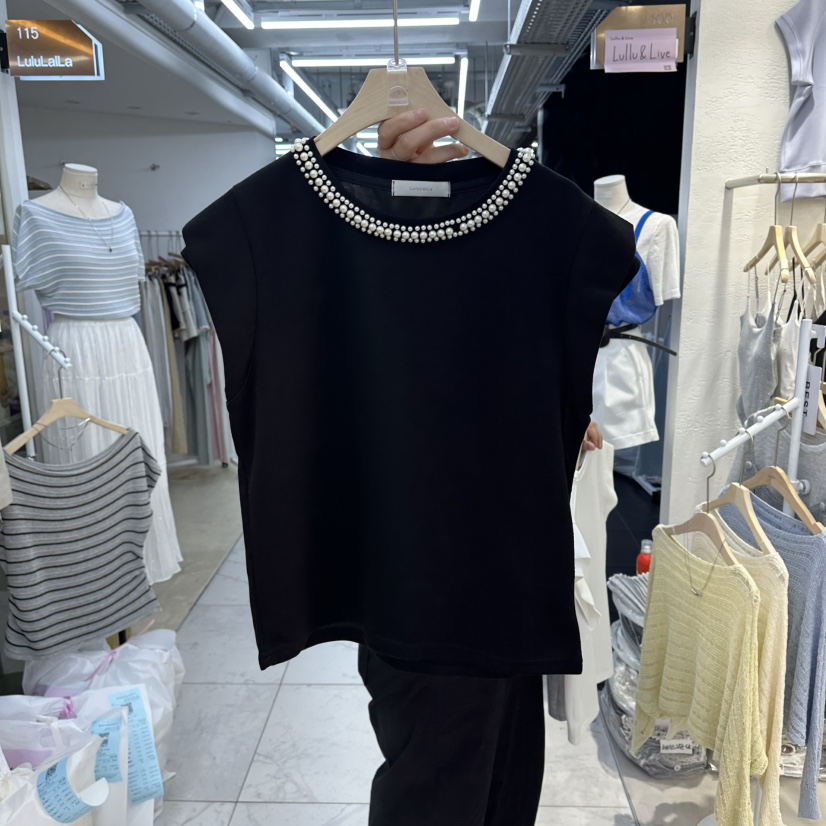 FLYFLY/LULULALLA/LIVE東大門直郵女士新品職業吊帶背心條紋FLYFLY/LULULALLA/LIVE吊帶/背心圖色3