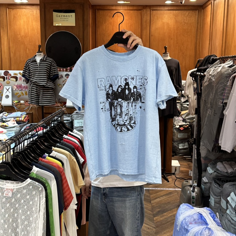 GARMENT-P韓國直郵女士新品休閑26春夏職業推薦熱賣時尚T恤GARMENTT恤圖色2