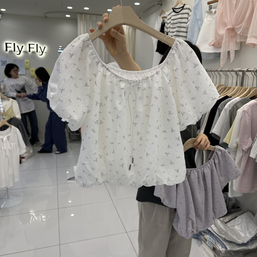 FLYFLY/LULULALLA/LIVE韓國代購女裝新款時尚襯衫蕾絲衫FLYFLY/LULULALLA/LIVE襯衫/蕾絲衫圖色2