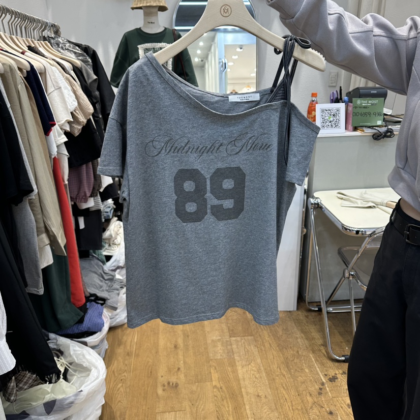 THE MOST-Q東大門直郵女裝新款時尚人氣真品休閑推薦T恤THE MOSTT恤圖色2