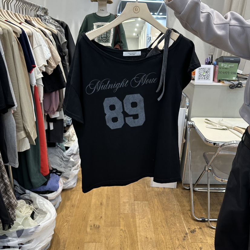 THE MOST-Q東大門直郵女裝新款時尚人氣真品休閑推薦T恤THE MOSTT恤圖色3