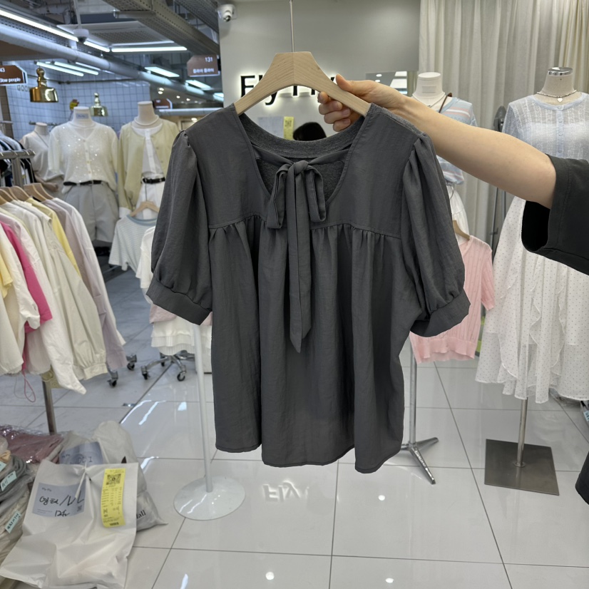 FLYFLY/LULULALLA/LIVE東大門實拍女士新款職業襯衫蕾絲衫FLYFLY/LULULALLA/LIVE襯衫/蕾絲衫