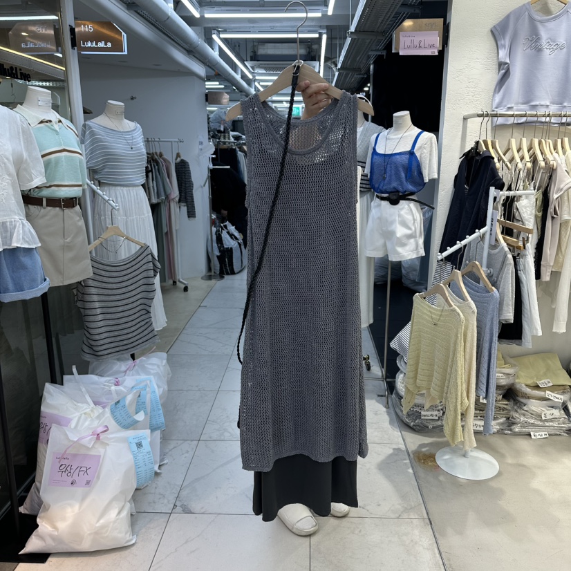 FLYFLY/LULULALLA/LIVE東大門直郵女裝新品熱賣連衣裙含腰帶套裝FLYFLY/LULULALLA/LIVE連衣裙圖色2