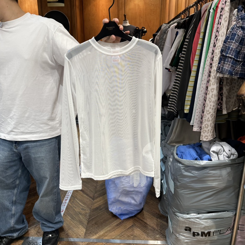 GARMENT-P東大門代購女裝新品人氣推薦時尚休閑真品長袖T恤GARMENT長袖T恤圖色1