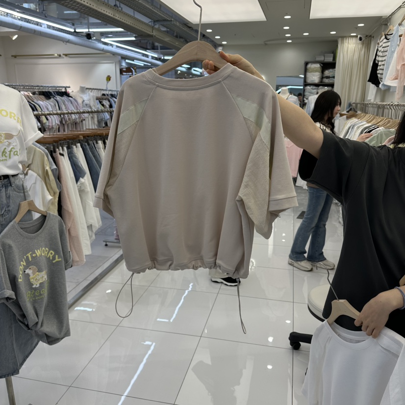 FLYFLY/LULULALLA/LIVE東大門代購女裝新品26春夏休閑T恤FLYFLY/LULULALLA/LIVET恤