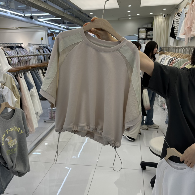 FLYFLY/LULULALLA/LIVE東大門代購女裝新品26春夏休閑T恤FLYFLY/LULULALLA/LIVET恤圖色2