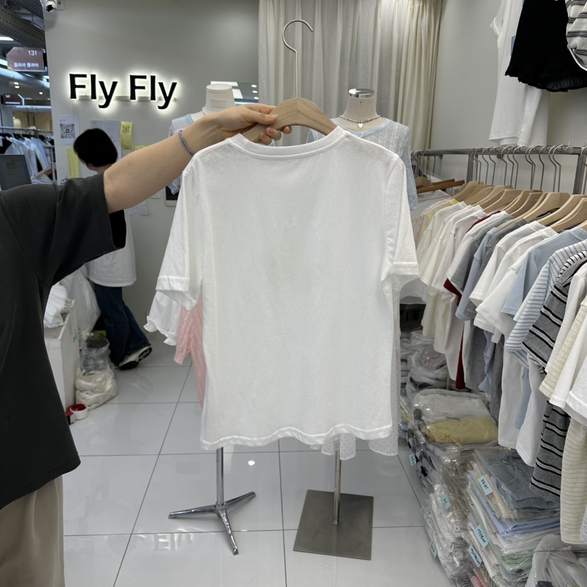 FLYFLY/LULULALLA/LIVE東大門實拍女裝新品推薦熱賣T恤FLYFLY/LULULALLA/LIVET恤