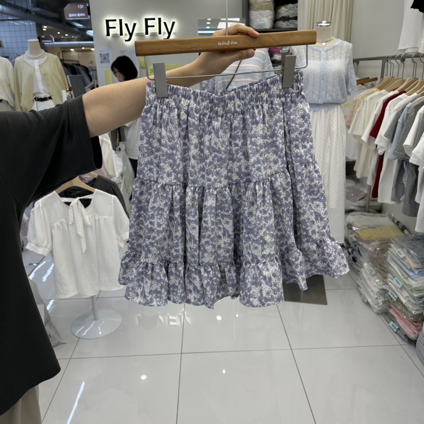 FLYFLY/LULULALLA/LIVE韓國代購女士新款熱賣人氣26春夏短裙FLYFLY/LULULALLA/LIVE短裙
