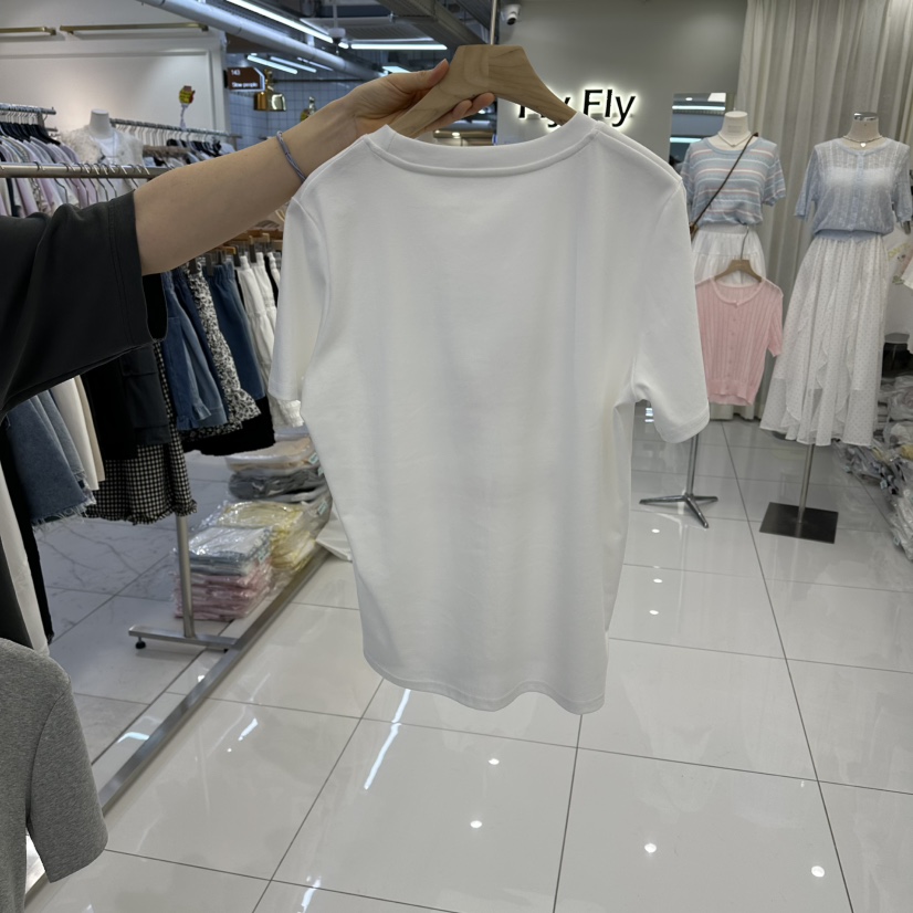 FLYFLY/LULULALLA/LIVE東大門實拍女裝新款真品休閑T恤FLYFLY/LULULALLA/LIVET恤