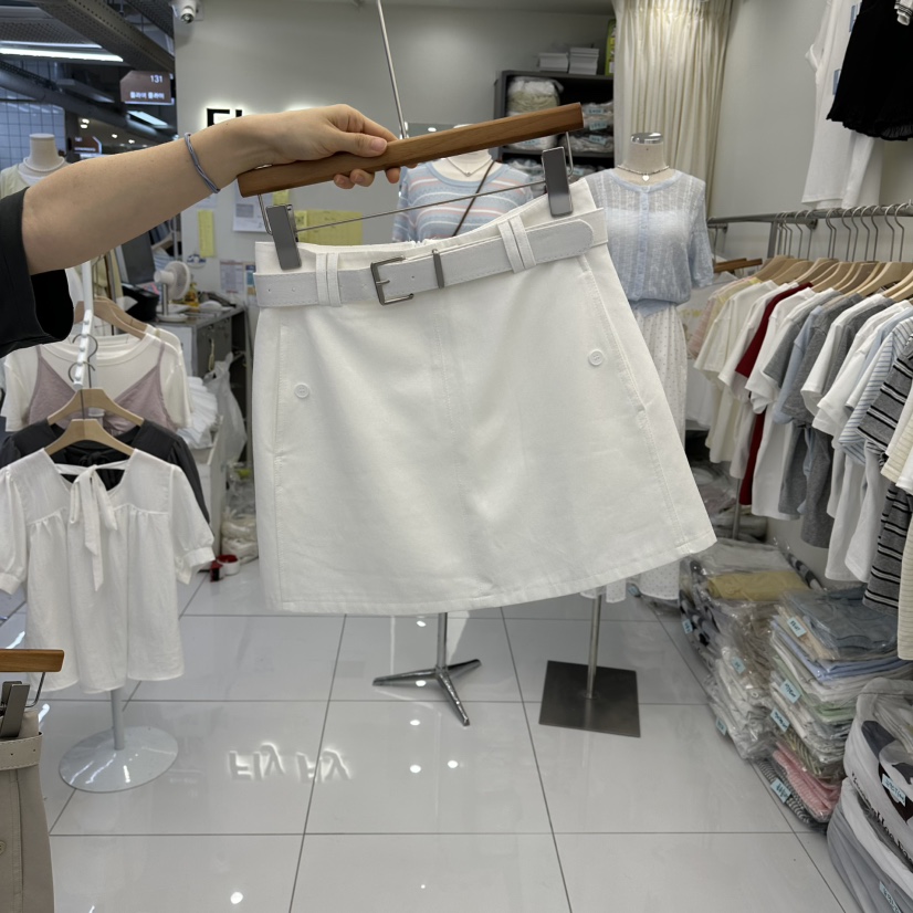 FLYFLY/LULULALLA/LIVE東大門直郵女裝新款職業裙褲含腰帶FLYFLY/LULULALLA/LIVE裙褲圖色2