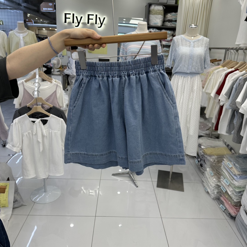 FLYFLY/LULULALLA/LIVE東大門代購女士新款休閑時尚短褲FLYFLY/LULULALLA/LIVE短褲圖色1
