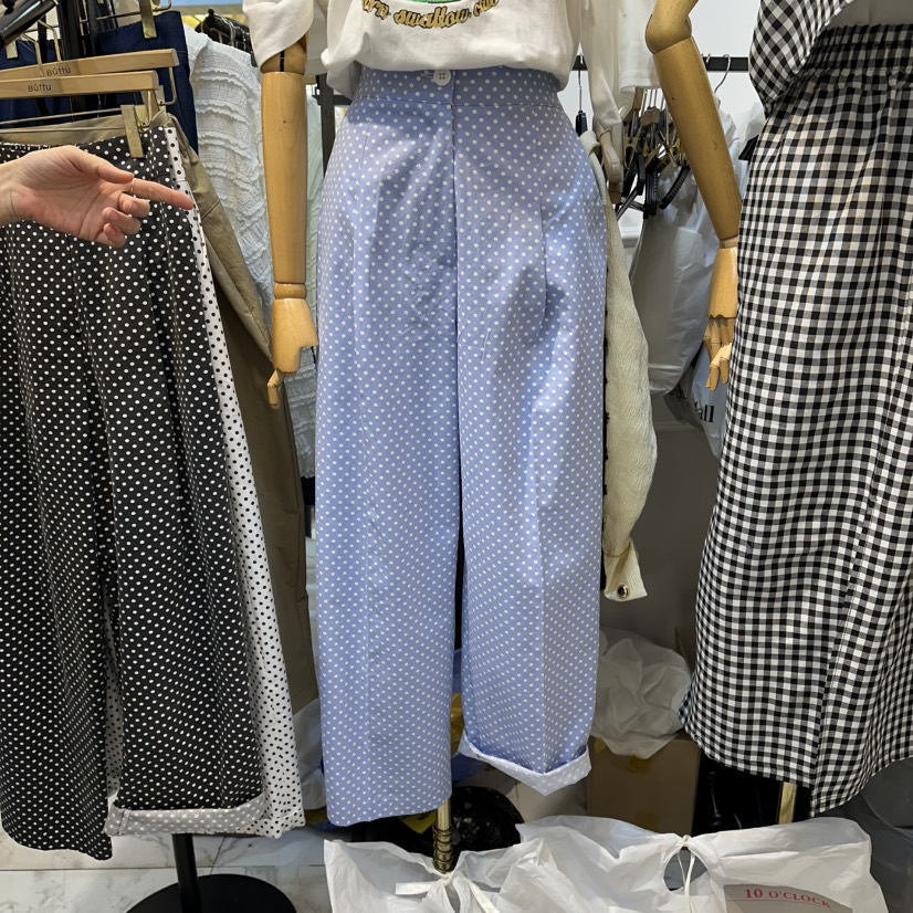 BUTTU/10 OCLOCK東大門代購女裝新款推薦時尚職業休閑褲BUTTU/10 OCLOCK休閑褲圖色2