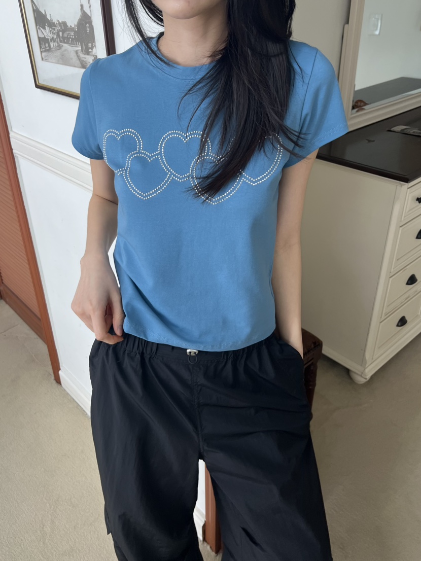 ME MO韓國代購女裝新款推薦26春夏熱賣時尚職業真品人氣T恤ME MOT恤