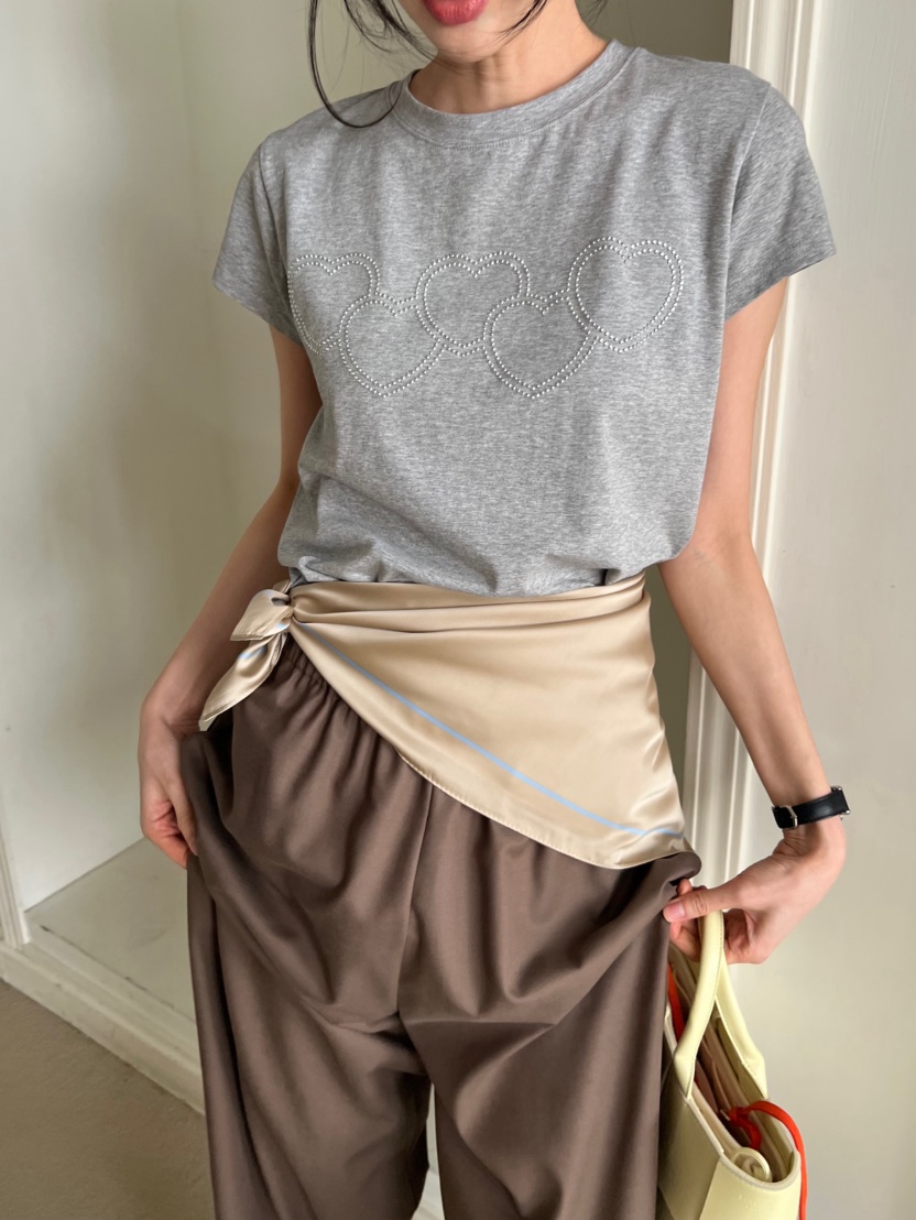 ME MO韓國代購女裝新款推薦26春夏熱賣時尚職業真品人氣T恤ME MOT恤