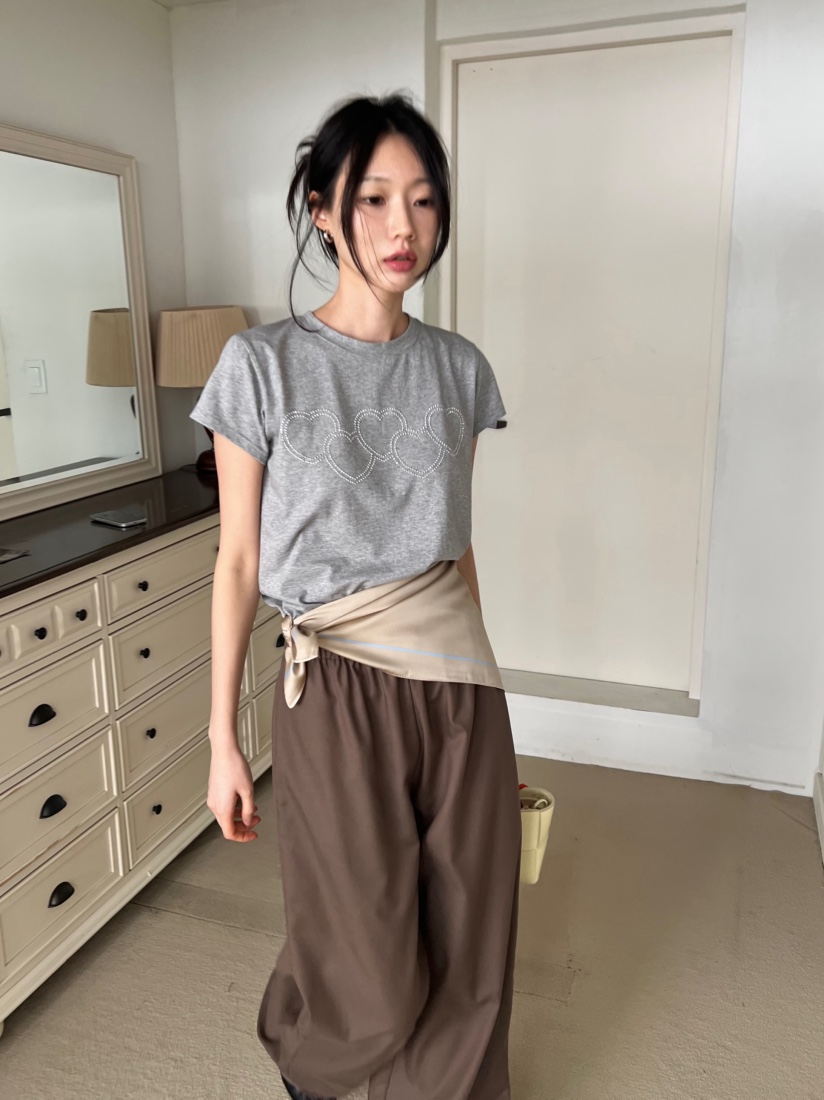 ME MO韓國代購女裝新款推薦26春夏熱賣時尚職業真品人氣T恤ME MOT恤