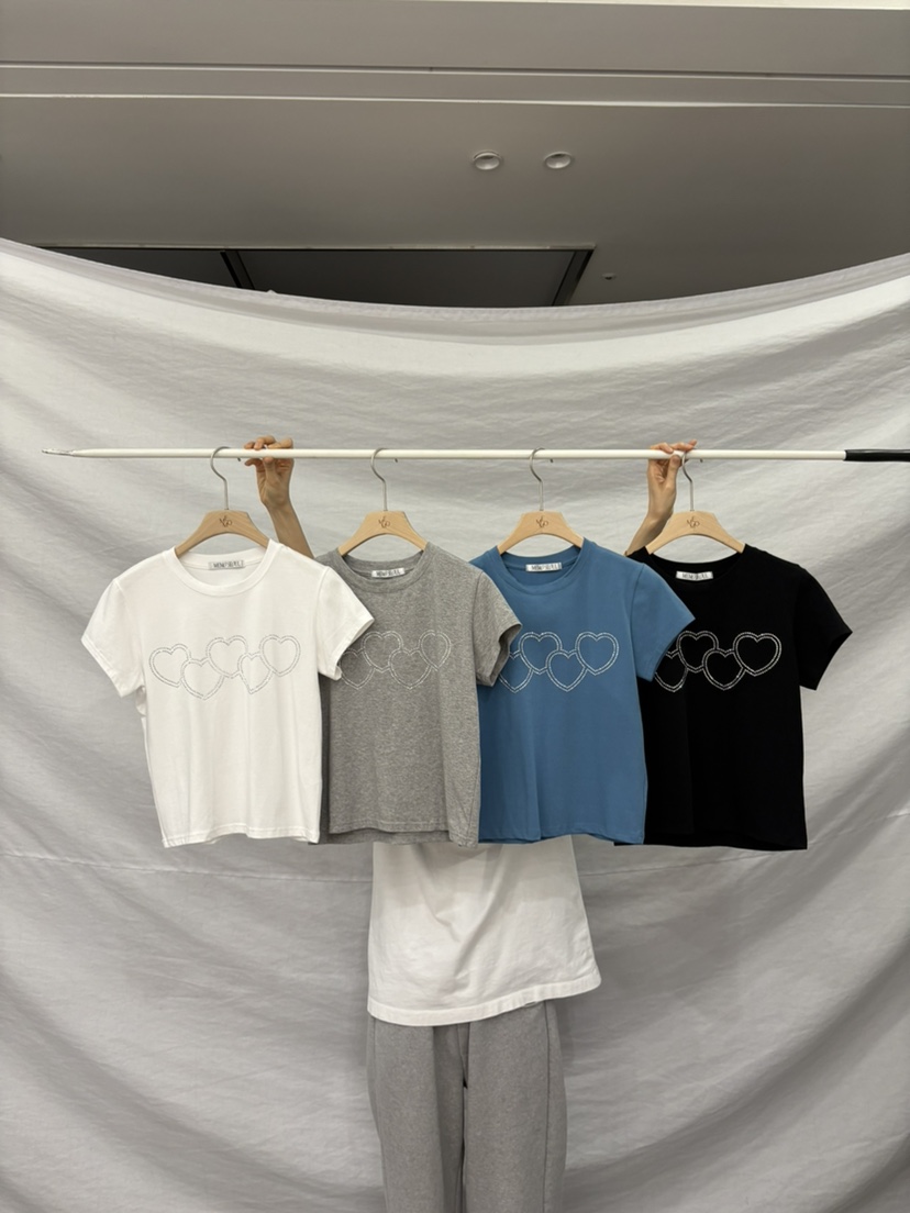 ME MO韓國代購女裝新款推薦26春夏熱賣時尚職業真品人氣T恤ME MOT恤