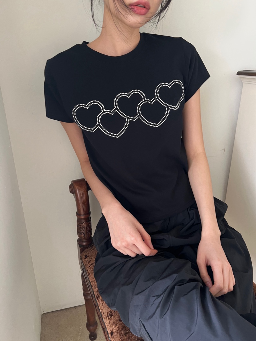 ME MO韓國代購女裝新款推薦26春夏熱賣時尚職業真品人氣T恤ME MOT恤圖色2