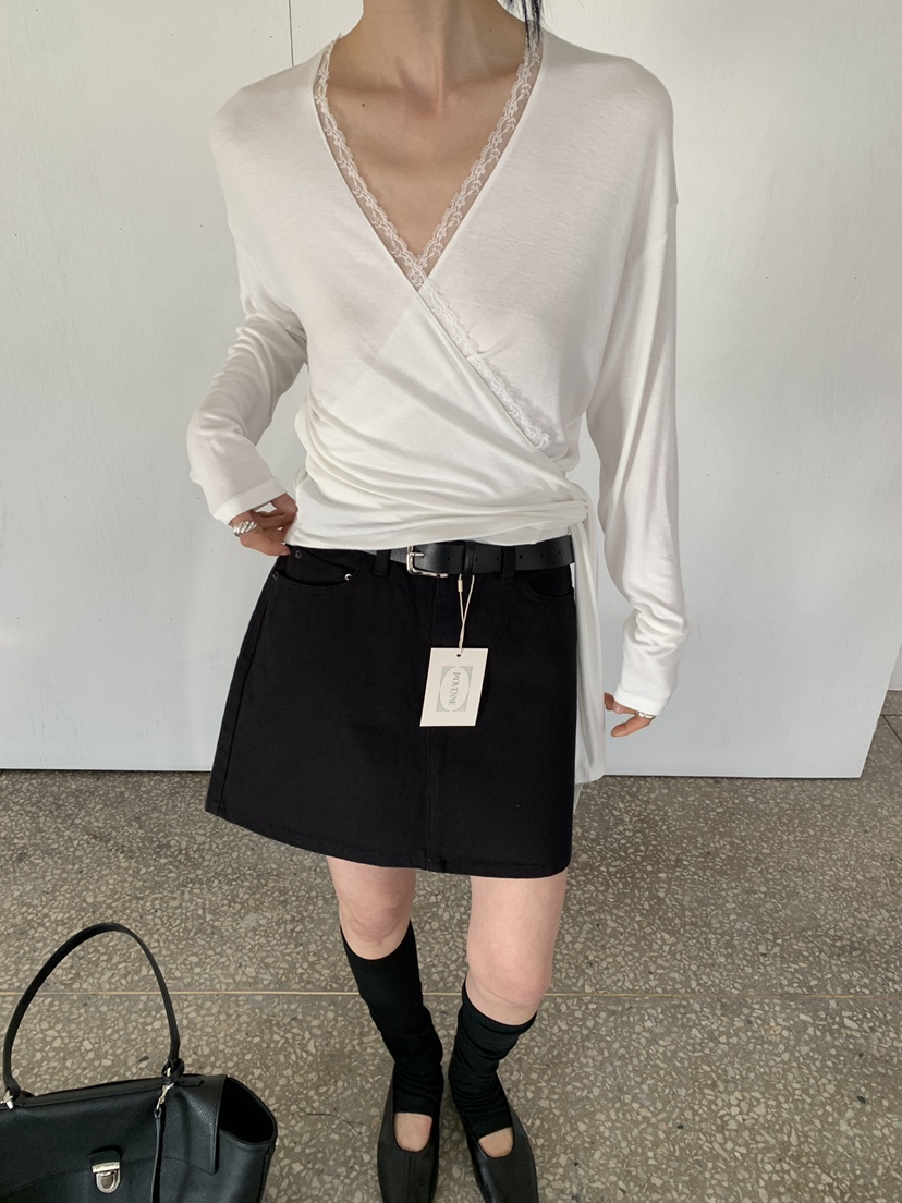 MOVENNE東大門代購女裝新品人氣真品時尚職業推薦長袖T恤MOVENNE長袖T恤