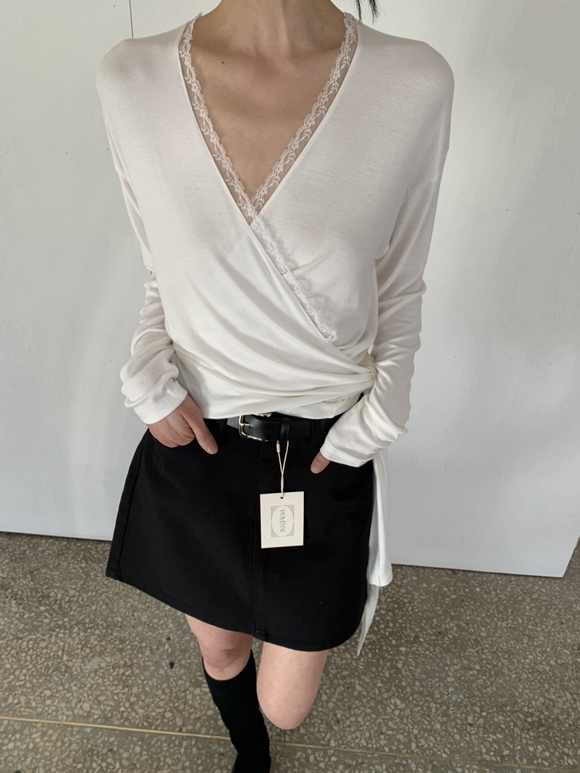 MOVENNE東大門代購女裝新品人氣真品時尚職業推薦長袖T恤MOVENNE長袖T恤