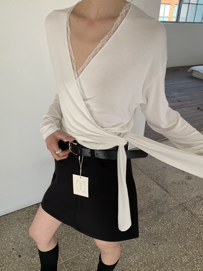 MOVENNE東大門代購女裝新品人氣真品時尚職業推薦長袖T恤MOVENNE長袖T恤