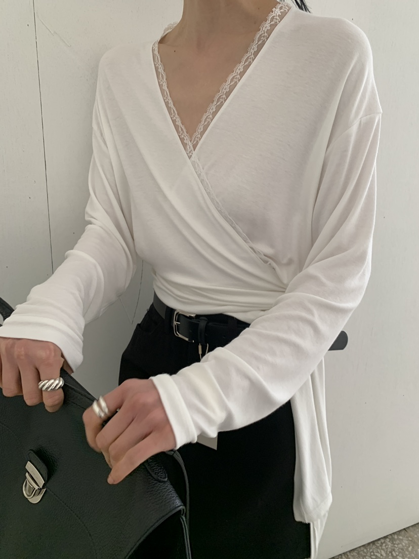 MOVENNE東大門代購女裝新品人氣真品時尚職業推薦長袖T恤MOVENNE長袖T恤