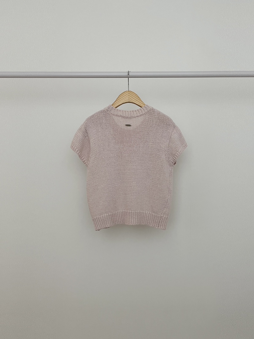 RE:OPENING韓國直郵女裝新款真品職業熱賣針織衫刺繡花朵RE:OPENING針織衫