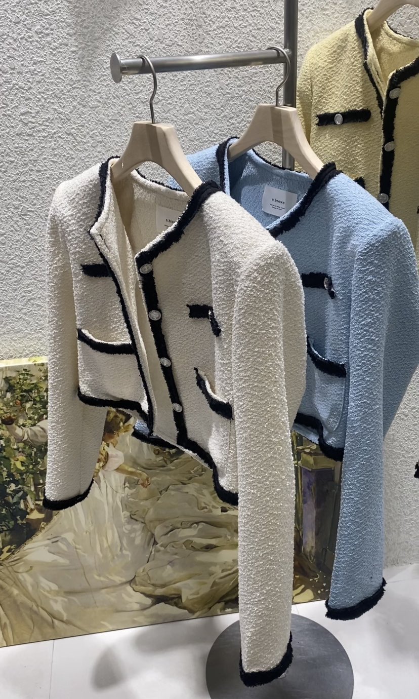 N BROWN東大門實拍女裝新品休閑26春夏推薦人氣時尚夾克N BROWN夾克