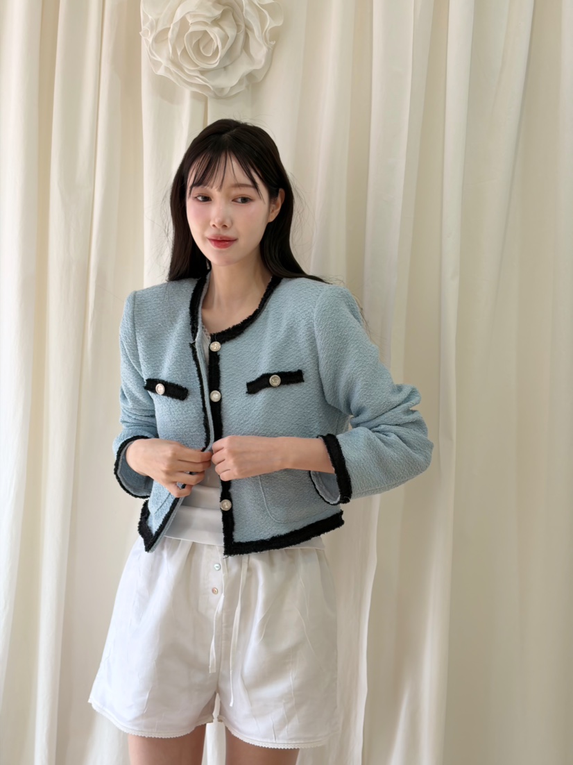 N BROWN東大門實拍女裝新品休閑26春夏推薦人氣時尚夾克N BROWN夾克