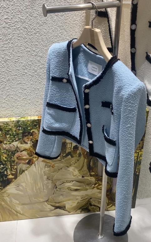 N BROWN東大門實拍女裝新品休閑26春夏推薦人氣時尚夾克N BROWN夾克圖色1