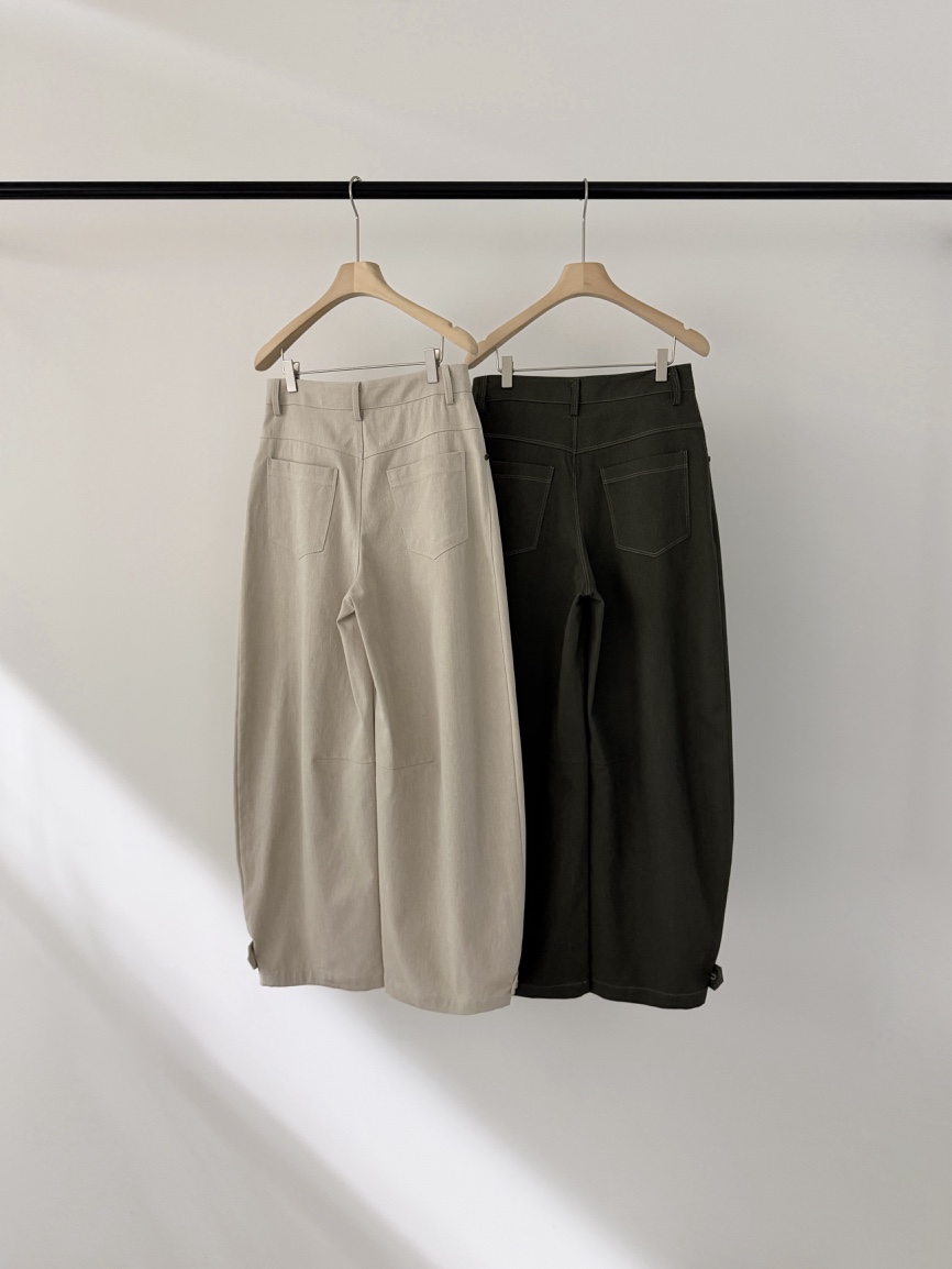 LOGARDEN東大門實拍女裝新品職業26春夏人氣休閑褲不含腰帶LO GARDEN休閑褲