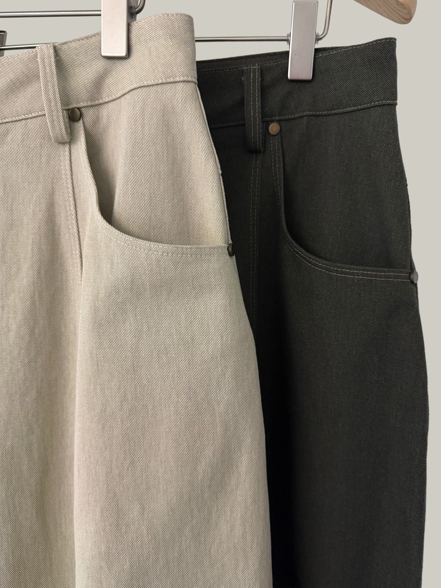 LOGARDEN東大門實拍女裝新品職業26春夏人氣休閑褲不含腰帶LO GARDEN休閑褲