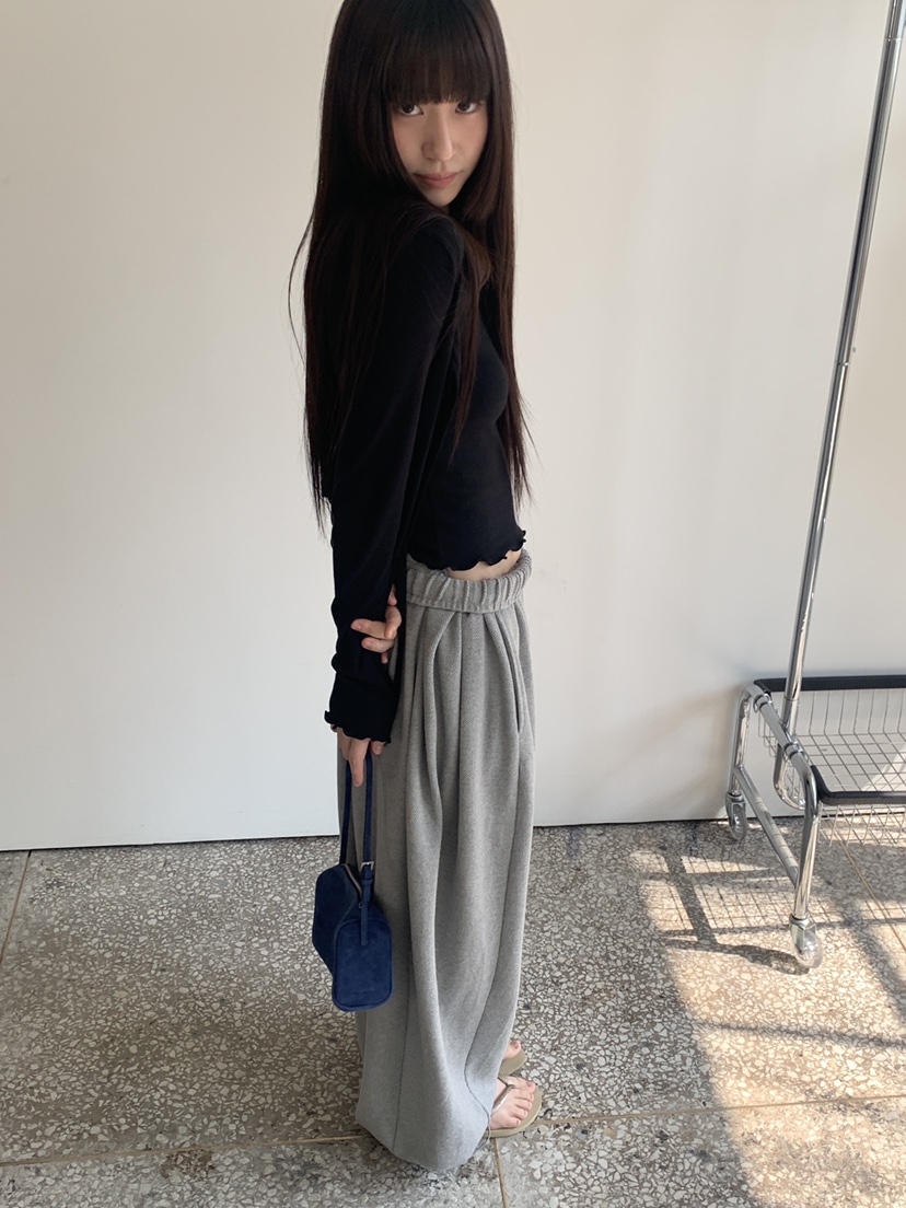 LOGARDEN東大門實拍女裝新品職業26春夏人氣休閑褲不含腰帶LO GARDEN休閑褲