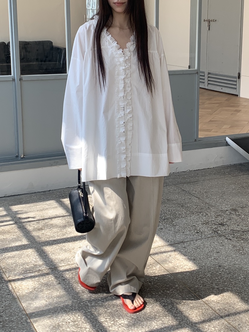 LOGARDEN東大門實拍女裝新品職業26春夏人氣休閑褲不含腰帶LO GARDEN休閑褲