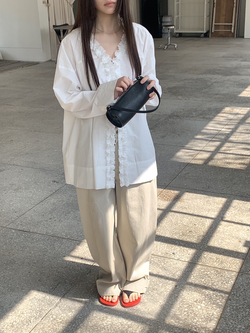 LOGARDEN東大門實拍女裝新品職業26春夏人氣休閑褲不含腰帶LO GARDEN休閑褲