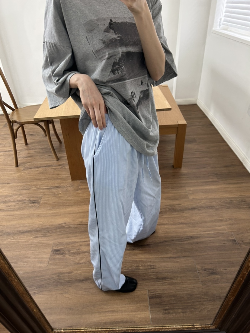 ME MO韓國代購女裝新品熱賣26春夏時尚休閑真品推薦休閑褲ME MO休閑褲