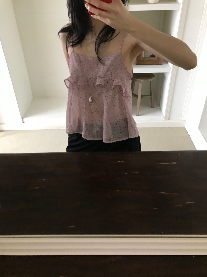 ME MO東大門實拍女裝新款推薦人氣休閑時尚真品吊帶背心ME MO吊帶/背心