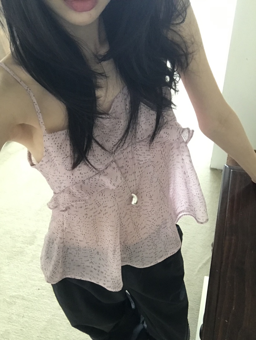 ME MO東大門實拍女裝新款推薦人氣休閑時尚真品吊帶背心ME MO吊帶/背心