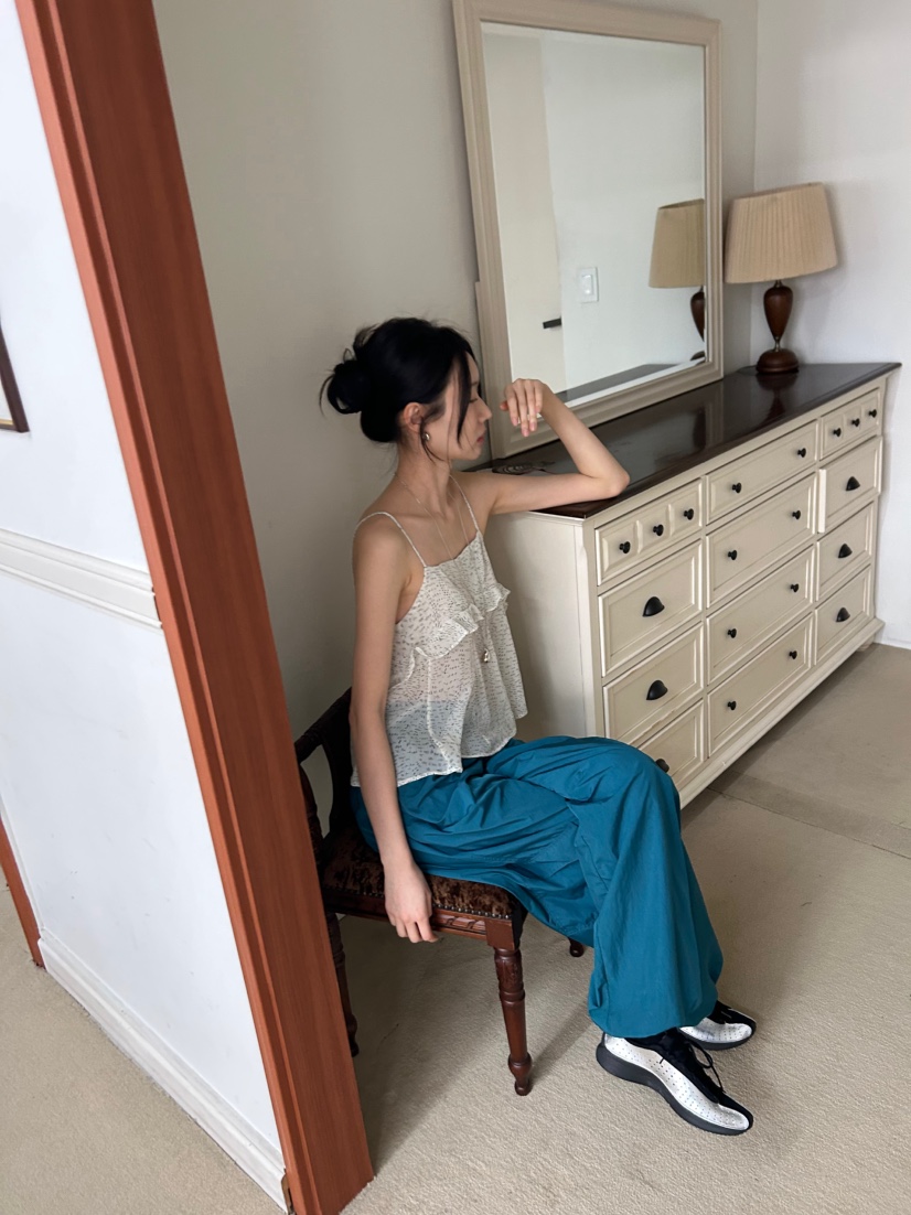 ME MO東大門實拍女裝新款推薦人氣休閑時尚真品吊帶背心ME MO吊帶/背心